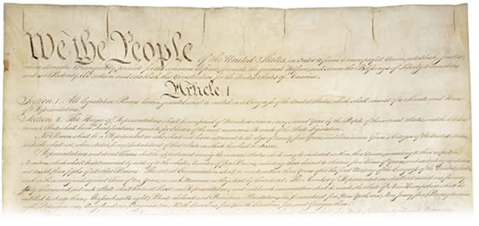 U.S. Constitution - "We the People..."