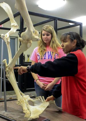 Debra Powell, Ph.D., and McKayla Tichenor