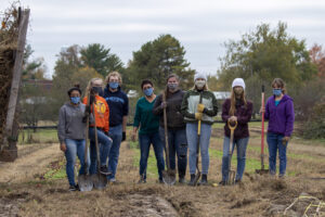 White Violet Center volunteers