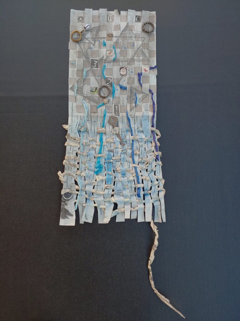 Photo of mixed-media piece