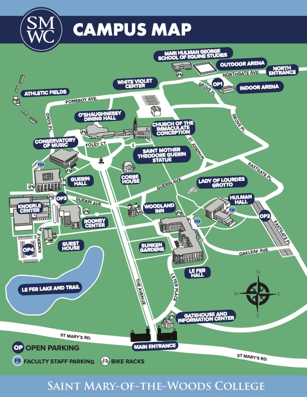 University Of Mary Campus Map - Printable Maps Online