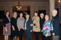 The Terre Haute Alumni club at the 2017 donor dinner